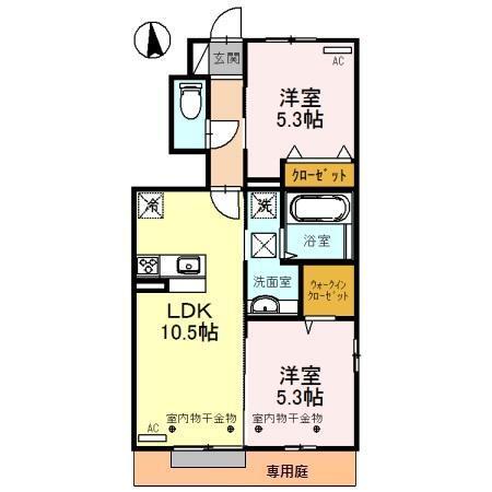 Gran marks(グランマークス）（105） 間取り図画像