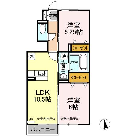 D-room本郷町（103） 間取り図画像