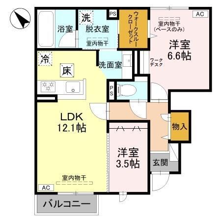 グラン　クレール（105） 間取り図画像