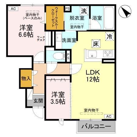 グラン　クレール（106） 間取り図画像