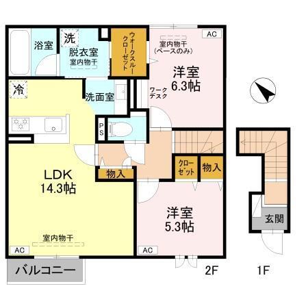 グラン　クレール（207） 間取り図画像