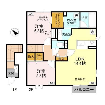 グラン　クレール（208） 間取り図画像