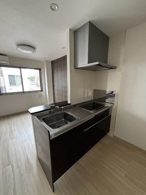 富山市堀アパート キッチン
