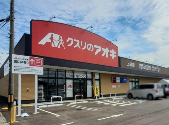 クスリのアオキ上袋店：684m