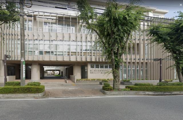 富山県立雄峰高校：1129m