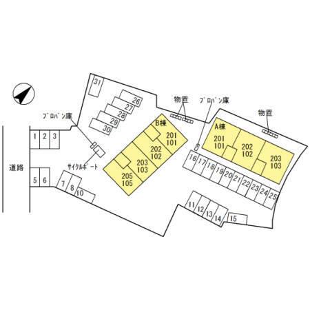 ヴィルクレール　B棟（103） その他