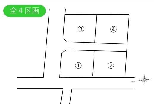 ※敷地内又は前面道路に、電柱・支柱が設置される場合があります。※図面と現況が異なる際は、現況優先
