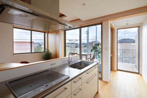 ＴＩＭＢＥＲＥＤ　ＴＥＲＲＡＣＥ（201） キッチン