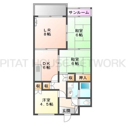  間取り図写真