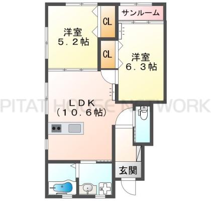  間取り図写真
