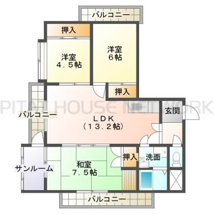  間取り図写真