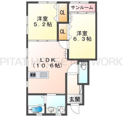  間取り図写真