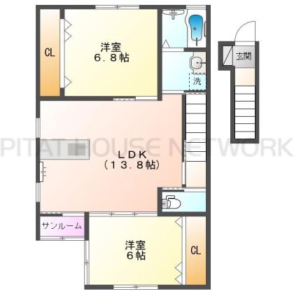  間取り図写真