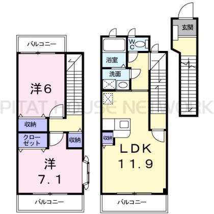  間取り図写真