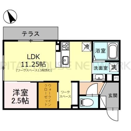  間取り図写真