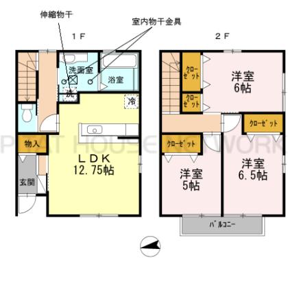  間取り図写真