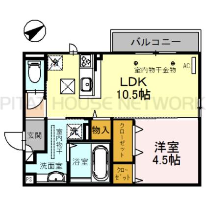  間取り図写真