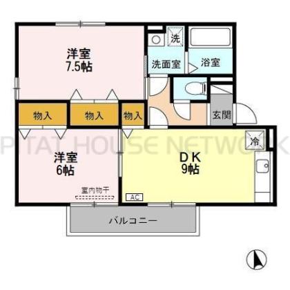  間取り図写真