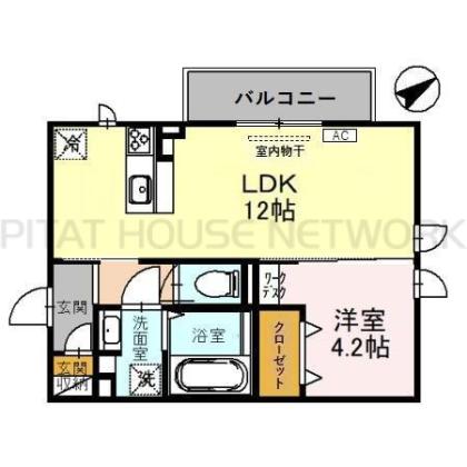 アルエット 間取り図写真