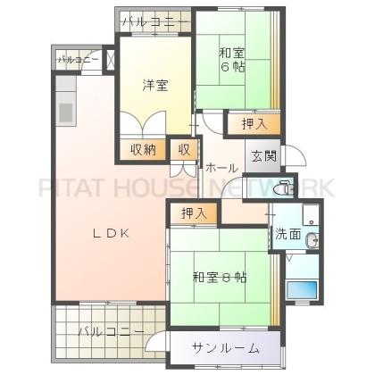 間取り図写真