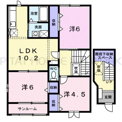  間取り図写真