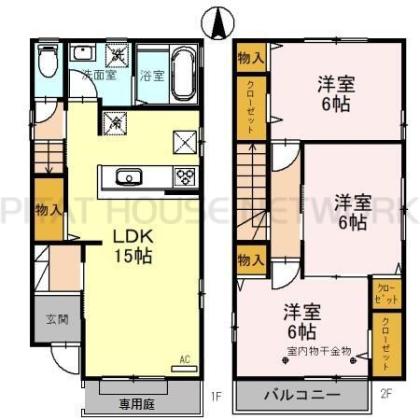  間取り図写真