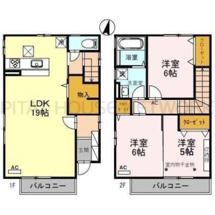  間取り図写真