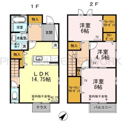 間取り図写真