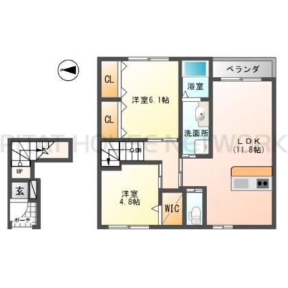  間取り図写真