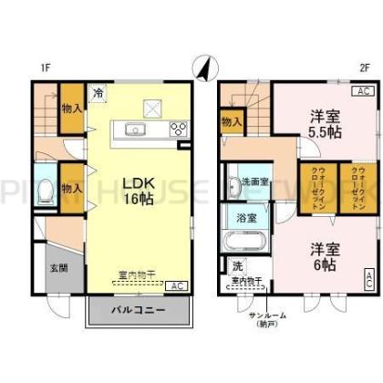  間取り図写真