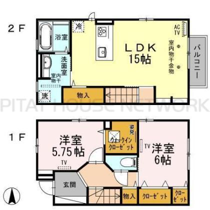  間取り図写真