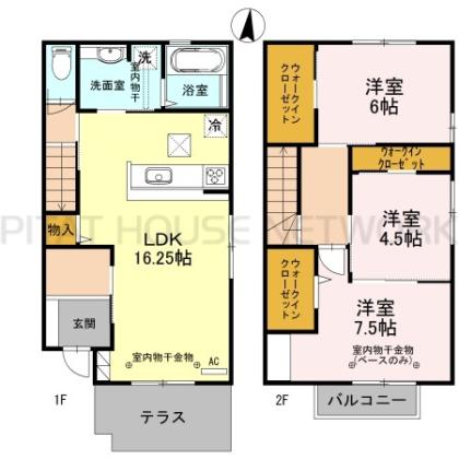  間取り図写真