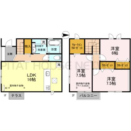  間取り図写真
