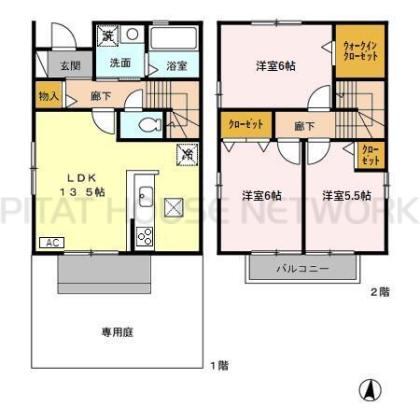  間取り図写真