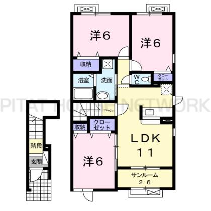  間取り図写真