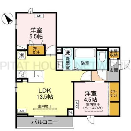  間取り図写真