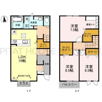  間取り図写真