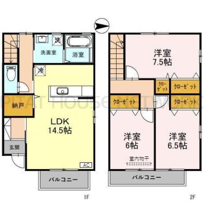  間取り図写真