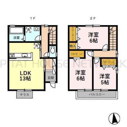  間取り図写真