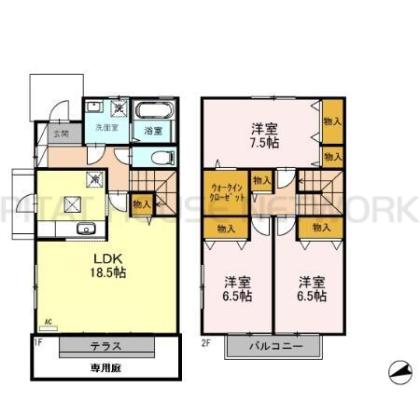  間取り図写真