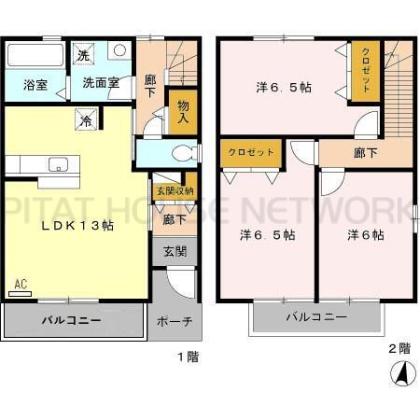  間取り図写真