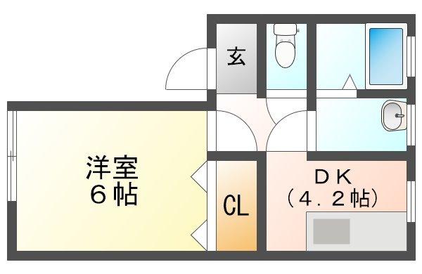 TK21（205） 間取り図画像