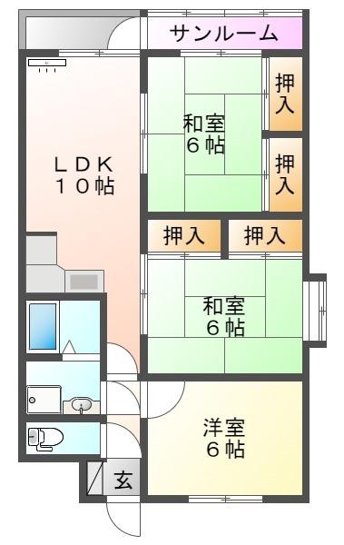  間取り図写真