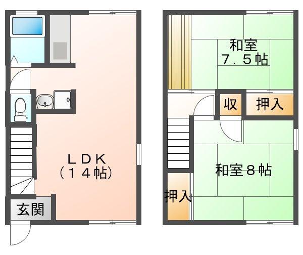  間取り図写真
