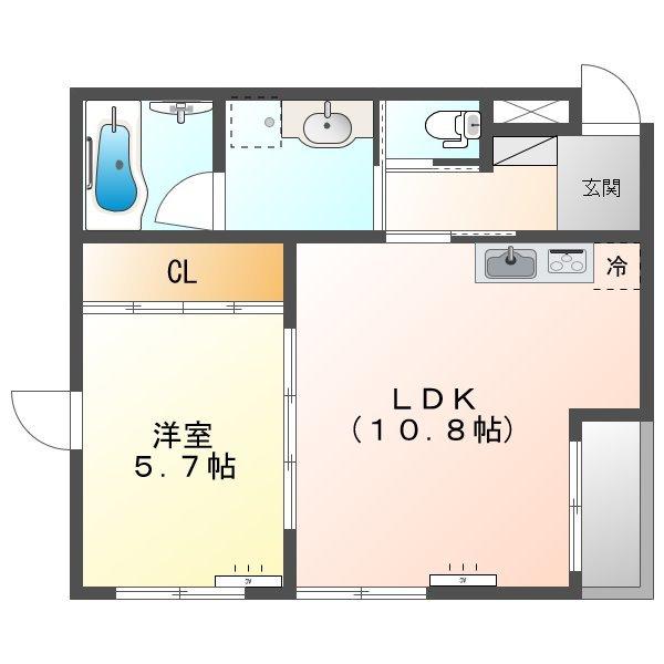  間取り図写真
