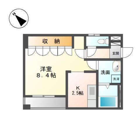 リリーベル 間取り図画像