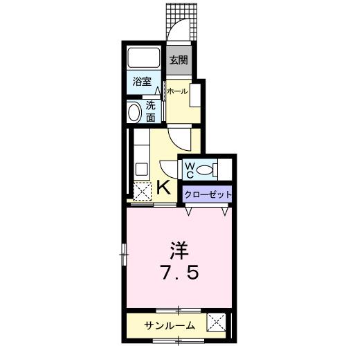 サイドエイトⅡ（103） 間取り図画像
