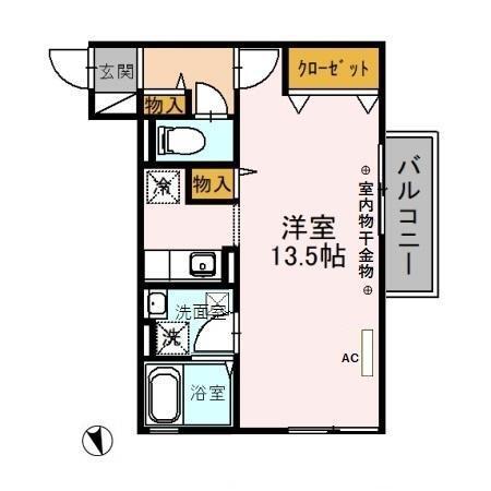 エイトキューブＯｎｅ　Ｃ（113） 間取り図画像