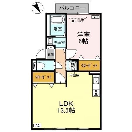 アドニスＴ・Ｍ №３、№５　№５（205） 間取り図画像