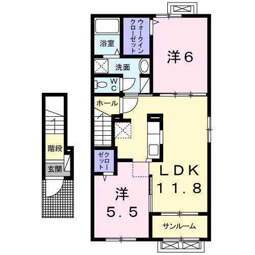 ノーヴァ（203） 間取り図画像